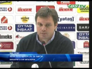 Bursaspor 0 - 0 Antalyaspor (17.12.2011)