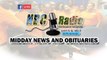 Midday News and Obituaries for Monday October 8th, 2018, with Yolande Richards.