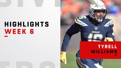 Williams' three catches cover 118 YARDS | Week 6