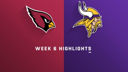 Cardinals vs. Vikings highlights | Week 6