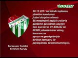 Kamuoyuna Duyuru (30.12.2011)