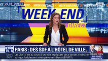 Paris: des SDF à l'Hôtel de Ville