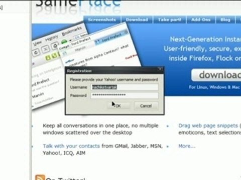 SamePlace : How to add Yahoo MSN AIM ICQ contacts