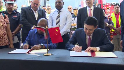 China's relations in economy and trade in the Pacific region and Papua New Guinea is to help the local economy's development and social progress, through aid wi