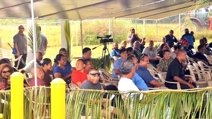 Grand Opening Ceremony Weather Service Office- Palau