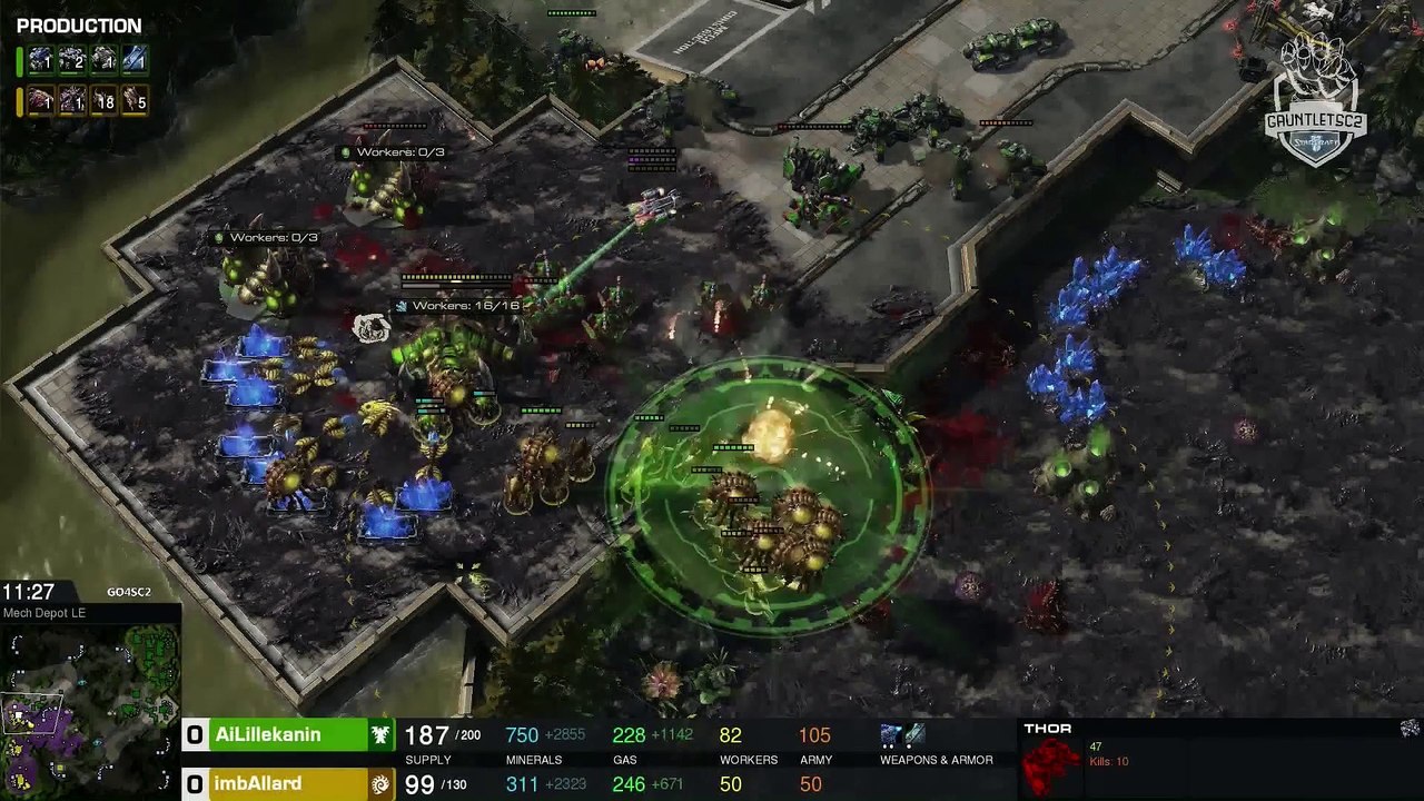 Ailillekanin vs. ImbAllard - Game 1 - Go4SC2