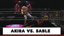 AKIRA VS. SABLE FEMALE FIGHTING!