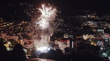 A perfect ending to a perfect night! 