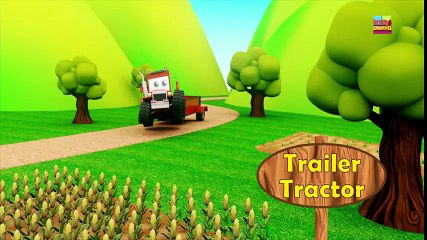 Tv cartoons movies 2019 Farm Vehicles For Children   Tractor Video For Toddlers by Kids Channel