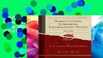 [P.D.F] Agricultural Libraries Information Notes, Vol. 6: May 1980 (Classic Reprint) [E.P.U.B]
