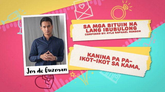 Sa Mga Bituin Na Lang Ibubulong - JM De Guzman | Himig Handog 2018 (Official Lyric Video)
