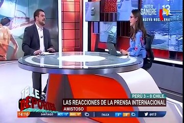 Reacciones de la prensa chilena por derrota contra Perú