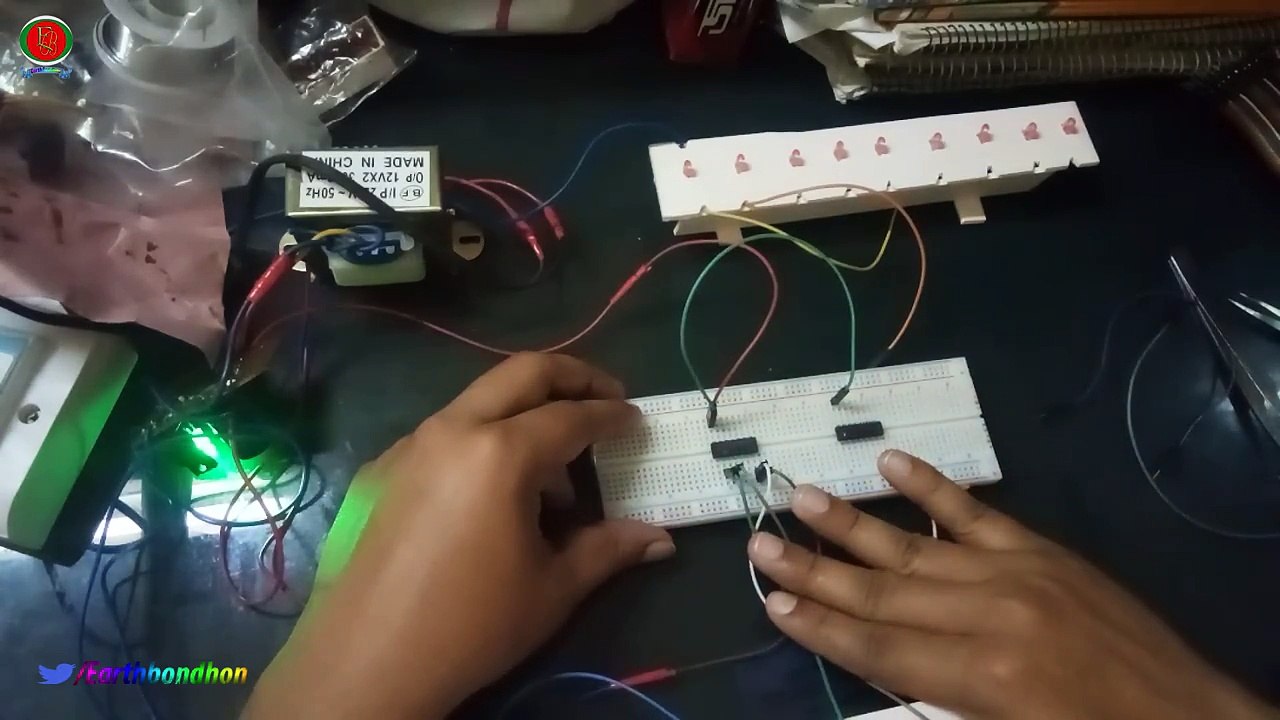 Digital Electronics Practicals NOR NOT = OR Gate By Earthbondhon