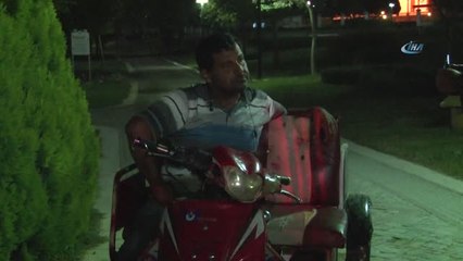 Parkta Uyuyan Engelli Vatandaşın Telefonu Çalındı