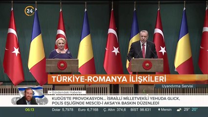 Erdoğan, Romanya Başbakanı ile görüştü