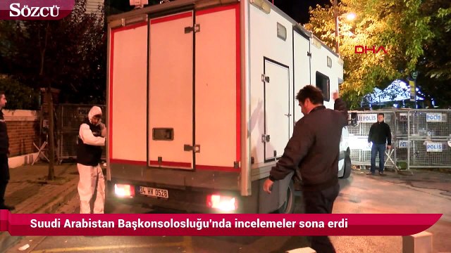 Suudi Arabistan Başkonsolosluğu'na incelemeler sona erdi