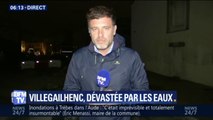 Inondations dans l'Aude: à Villegailhenc le bilan humain pourrait encore s'alourdir