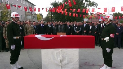 Kazada şehit olan Onbaşı Özyolci’nin cenazesi, memleketine uğurlandı