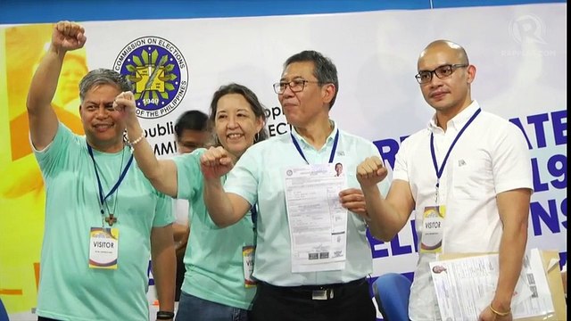 Chel Diokno files candidacy for senator