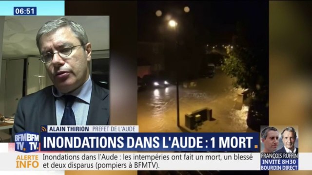 Aude en alerte rouge: le préfet déplore un mort et deux disparus