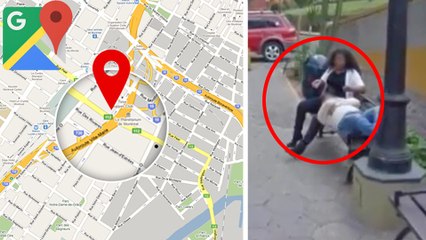 கூகுள் மேப்பில் மனைவியை பார்த்த கணவன்.. அதிரடி டைவஸ்- வீடியோ