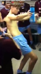 Les U19 fêtent leur victoire