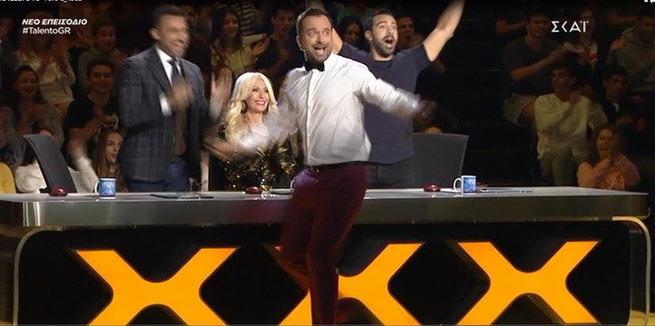 Ελλάδα έχεις ταλέντο: Ο Λιανός πάτησε το Golden Buzzer