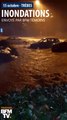 Ces images montrent la violence des pluies qui se sont abattues sur l'Aude cette nuit