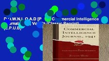 D.O.W.N.L.O.A.D [P.D.F] Commercial Intelligence Journal, 1941, Vol. 65 (Classic Reprint) [E.P.U.B]