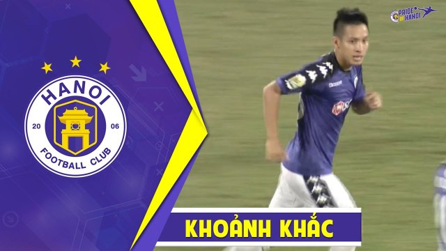 Hùng Dũng tung chân ghi siêu phẩm khiến Tấn Trường chỉ còn biết vào lưới nhặt bóng | HANOI FC