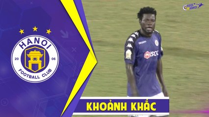 Moses chọn vị trí chính xác, ấn định tỷ số hòa 3 - 3 cho CLB Hà Nội | HANOI FC