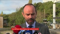 Intempérie : Edouard Philippe se rendra dans l’Aude lundi après-midi