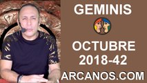 HOROSCOPO GEMINIS-Semana 2018-42-Del 14 al 20 de octubre de 2018-ARCANOS.COM