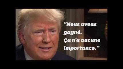 Trump a "gagné", ses dérapages n'ont donc "pas d'importance"