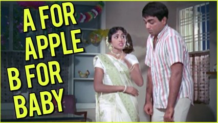 Download Video: A For Apple B For Baby Full Video Song | Sadhu Aur Shaitaan Movie Songs | Manna Dey | Asha Bhosle