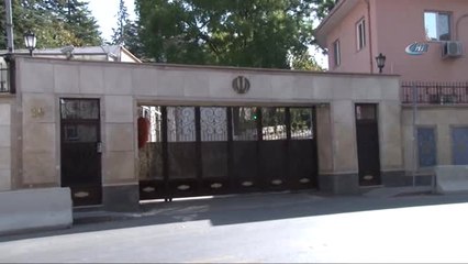 İran Büyükelçiliği'nde Hareketli Anlar