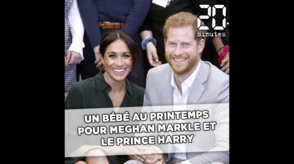 Un bébé au printemps pour Meghan Markle et le prince Harry