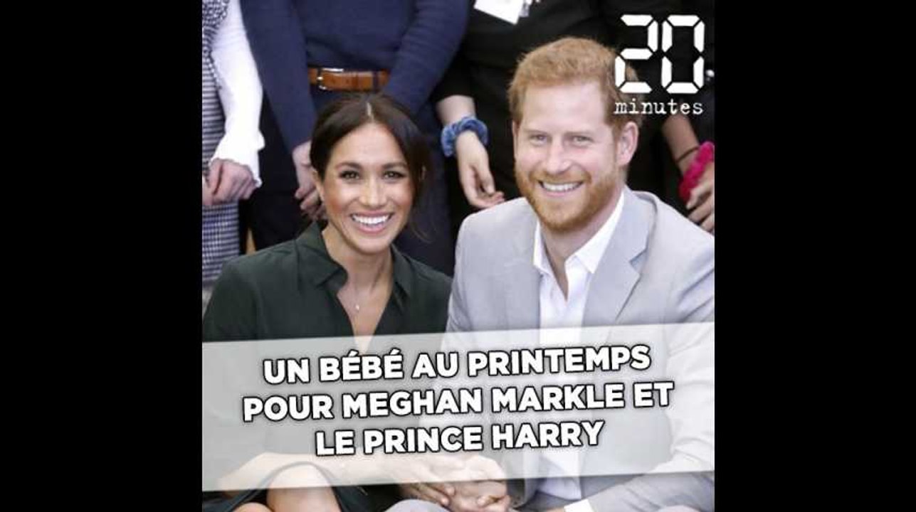 Un bébé au printemps pour Meghan Markle et le p...