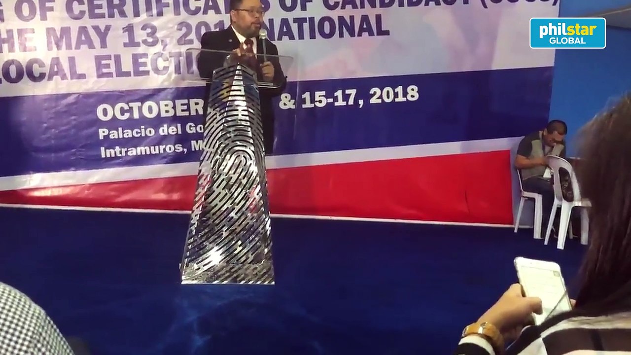 Comelec says Duterte’s security also a priority