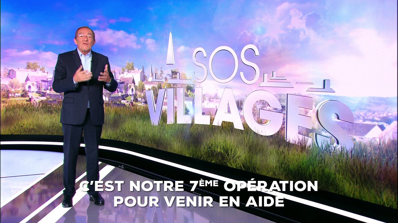Jean-Pierre Pernaut lance la 7e saison de SOS Villages