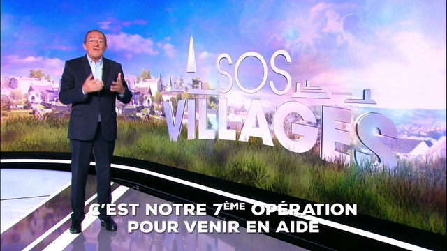 Jean-Pierre Pernaut lance la 7e saison de SOS Villages