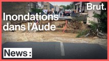 Les images impressionnantes des inondations dans l'Aude