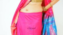 Learn To Drape Saree - Silk Saree With Golden Blouse Sari Wearing