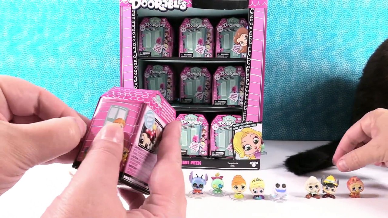 Disney Doorables Full Box Opening Series 1 Blind Bag Toy Unboxing _ PSToyReviews