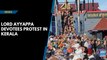 Last-minute talks, ‘long march’, protests ahead of Sabrimala temple opening
