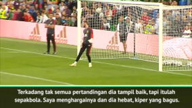 De Gea masih yang terbaik meskipun dilihat dari penampilan terakhir - Pickford
