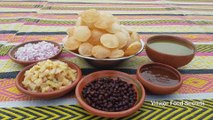 Golgappa Recipe - Pani Puri Recipe - How To Make Pani Puri At Home - Village Food Secrets