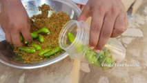 Hari Mirch ka Achaar Recipe - Green Chillies Pickle Recipe - Village Food Secrets