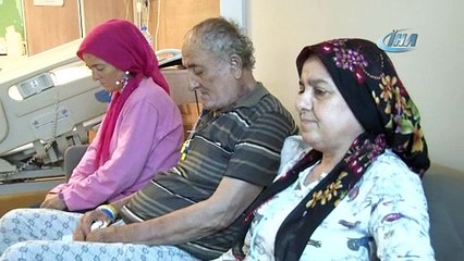 Baba ve kızları organ nakliyle hayata tutundu