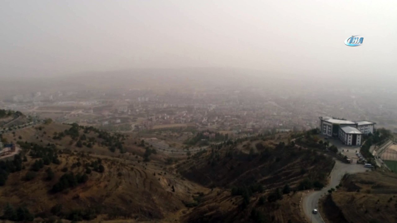 Elazığ’da toz bulutu etkili oluyor